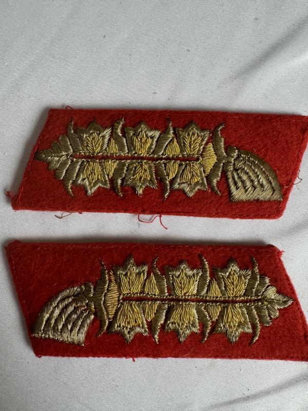 Pair of Field Marshal Collar Tabs